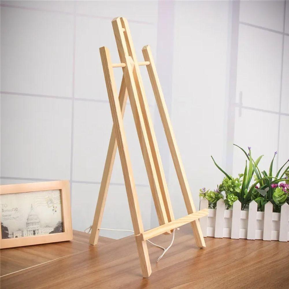 30cm/40cm/50cm Adjustable Tabletop Easel Lightweight Painting Display Holder  Students Artist