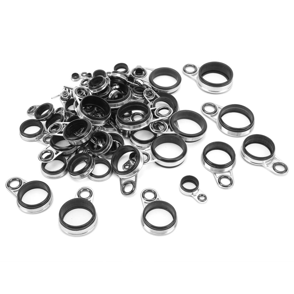 Teleszkópos Surf Casting Horgászbot Vezetők Spiccek Javítókészlet Horgászbot Fűzőgyűrű