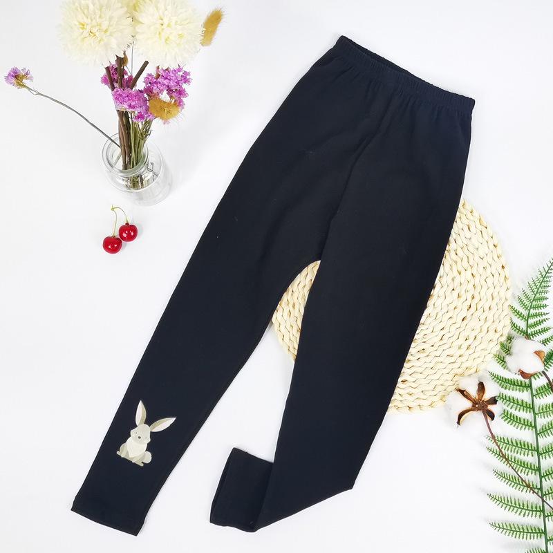 Girls' Slim Fit Cotton Leggings - Spring & Autumn