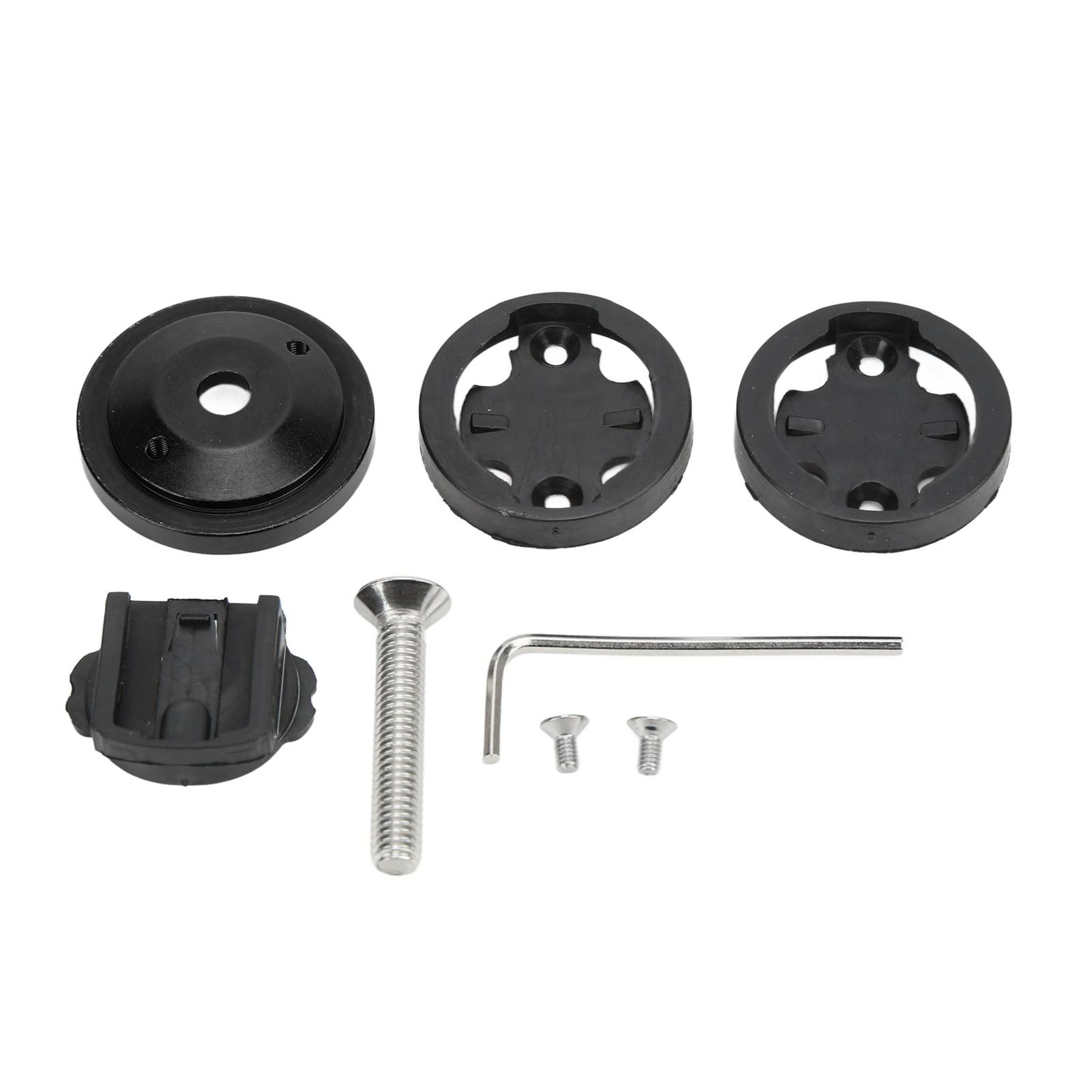 

Computer Mount CNC Anode 28.6mm Front Fork Diameter 304 Stainless Steel Screws Bike Stem Headset Cover Mount