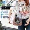 Portable Transparent Pet Backpack for Kittens and Small Dogs – Lightweight and Breathable Design