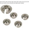 VGEBY 4Pcs Spring Retainers, Light Weight Aluminum Shock Retainers with Piston Heads RC Car Upgrade Accessory Fit for TRXXAS Slash 2WD RC Car Upgrade