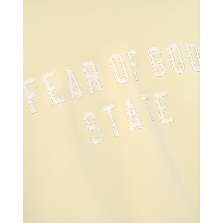 Fear of God Essentials 90s Hoodie Garden Yellow Men Tops 192SP256218F