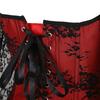 Frauen Steampunk Leder Reißverschluss Goth Stahl Vintage Top Steampunk Bustiers Korsetts