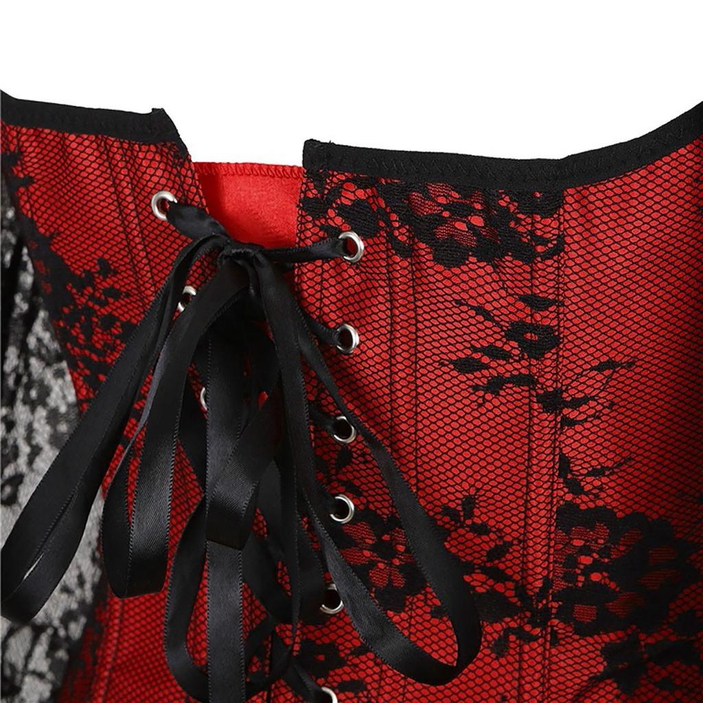 Women Steampunk Leather Zipper Goth Steel Vintage Top Steampunk Bustiers Corsets