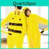Pajama Pikk Armas Varrukas Ööriided Multikas Cosplay Kostüüm Täiskasvanud Unisex Ühes tükis Halloweeni jaoks