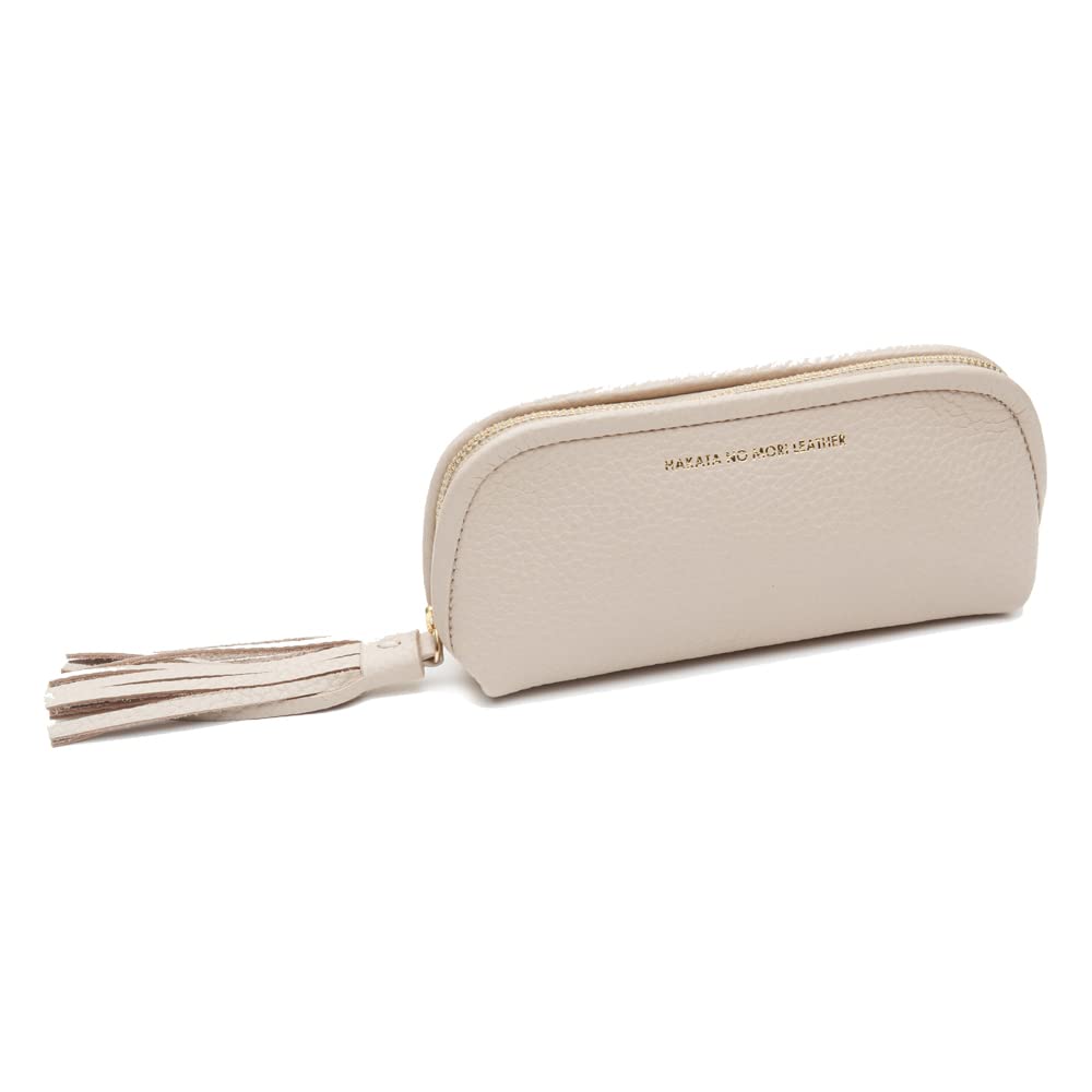 

HAKATA NO MORI LEATHER Pouch, Small Cosmetic Pouch, Makeup Pouch, Eyeglass Case, Pencil Case, Makeup, Leather, Functional, Cute, Stylish, Mini,