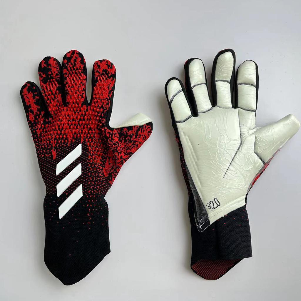 Football Professional Adult and Childrens Latex Finger ProtectionWear-resistant and Thickened Goalkeeper GlovesGoalkeeper Gloves