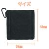 Golf Ball Cleaning Towel Microfiber Towel with Carabiner for Golf