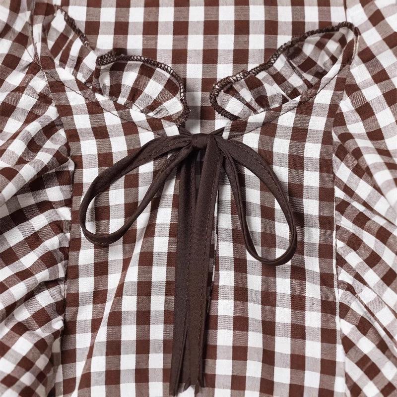 2025 Winter European & American Plaid Layered Decorative Shirt