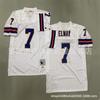 Denver Broncos Retro Football Jersey Mens Cotton Training Shirt NFL Style Rugby Sportswear