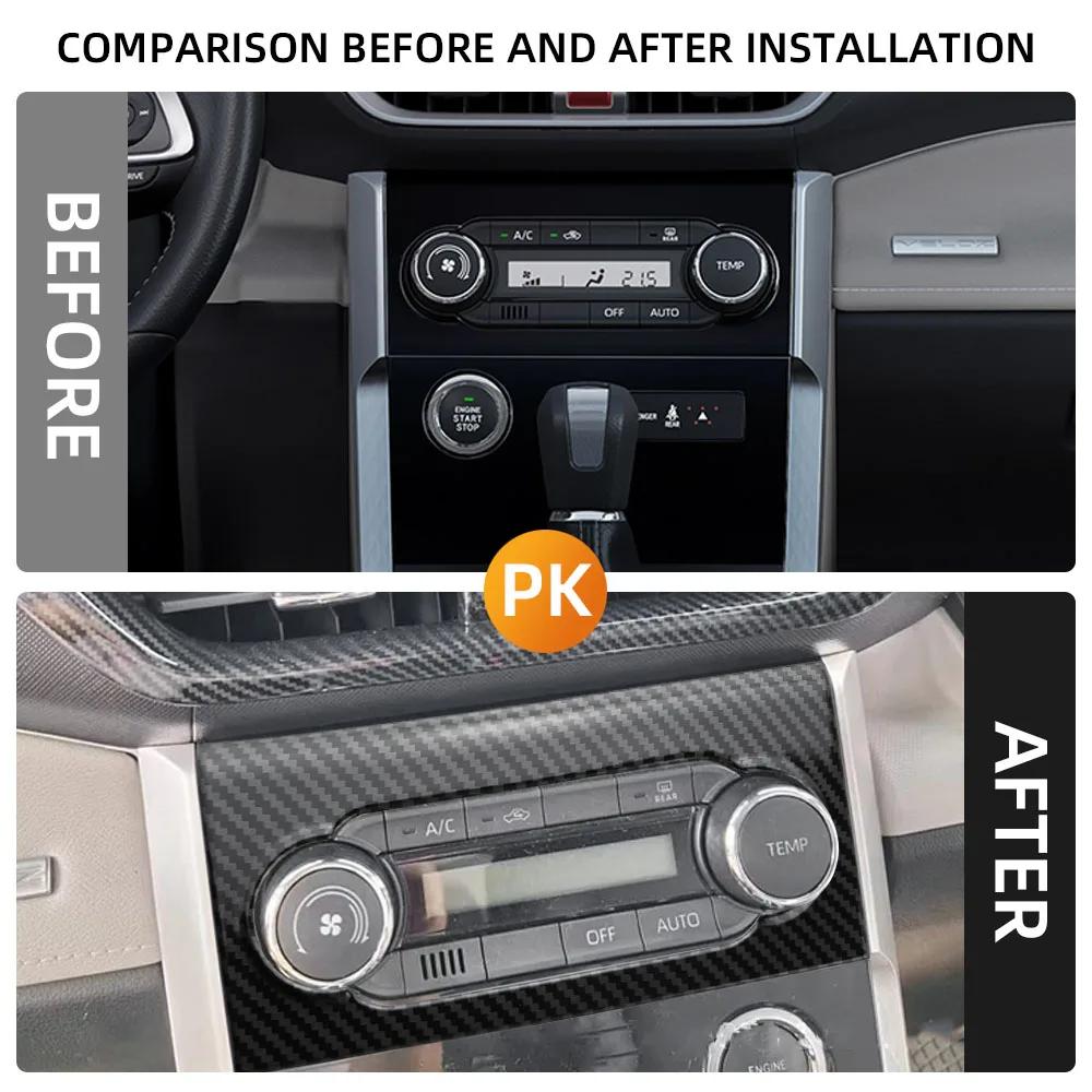 For Toyota Veloz 2026 - 2026 LHD Air Conditioning Panel Cover AC Adjust Switch Button Center Console Trim Interior Accessories