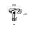 1/4 inch D-Ring Camera Screw Stainless Steel 1/4" Screw Adapter for DSLR SLR Camera Quick Release Plate Tripod Monopod Cage