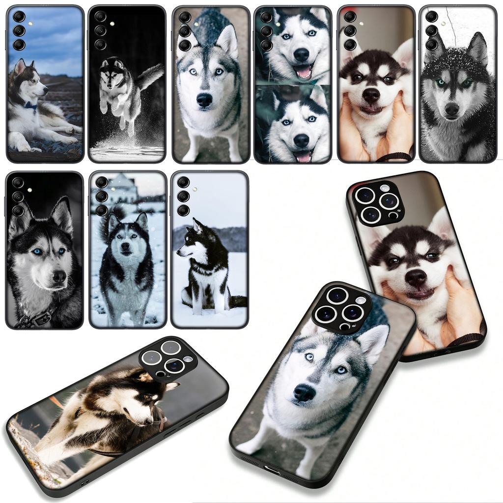 Cover for Xiaomi Redmi Note 14 12 13 ProPlus A4 A3 Pro Plus 12C 13C 14C 5G Phone Case Husky Pet Dog Wallpaper