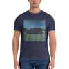 Herren Rundhals T-Shirt Deluxe Figurbetontes T-Shirt schwarze T-Shirts für Männer Vintage T-Shirt Neuauflage T-Shirt