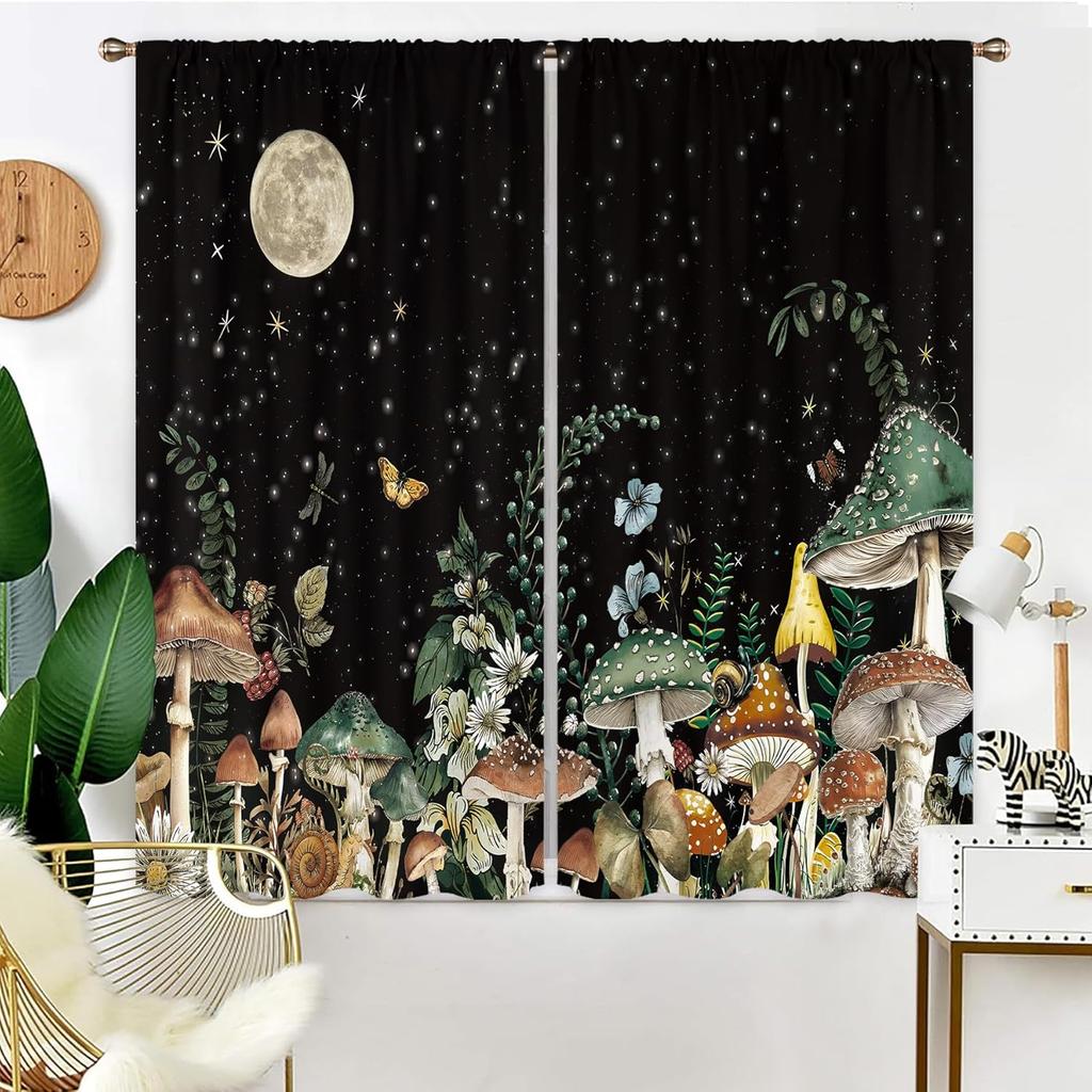 Sonnensystem Universum Fenstergardinen Kinder Jungen Weltall Planet Lernen Studie Wissen Galaxie Polyester Vorhang Hergestellt Aus Mit Stangentasche Waschbar