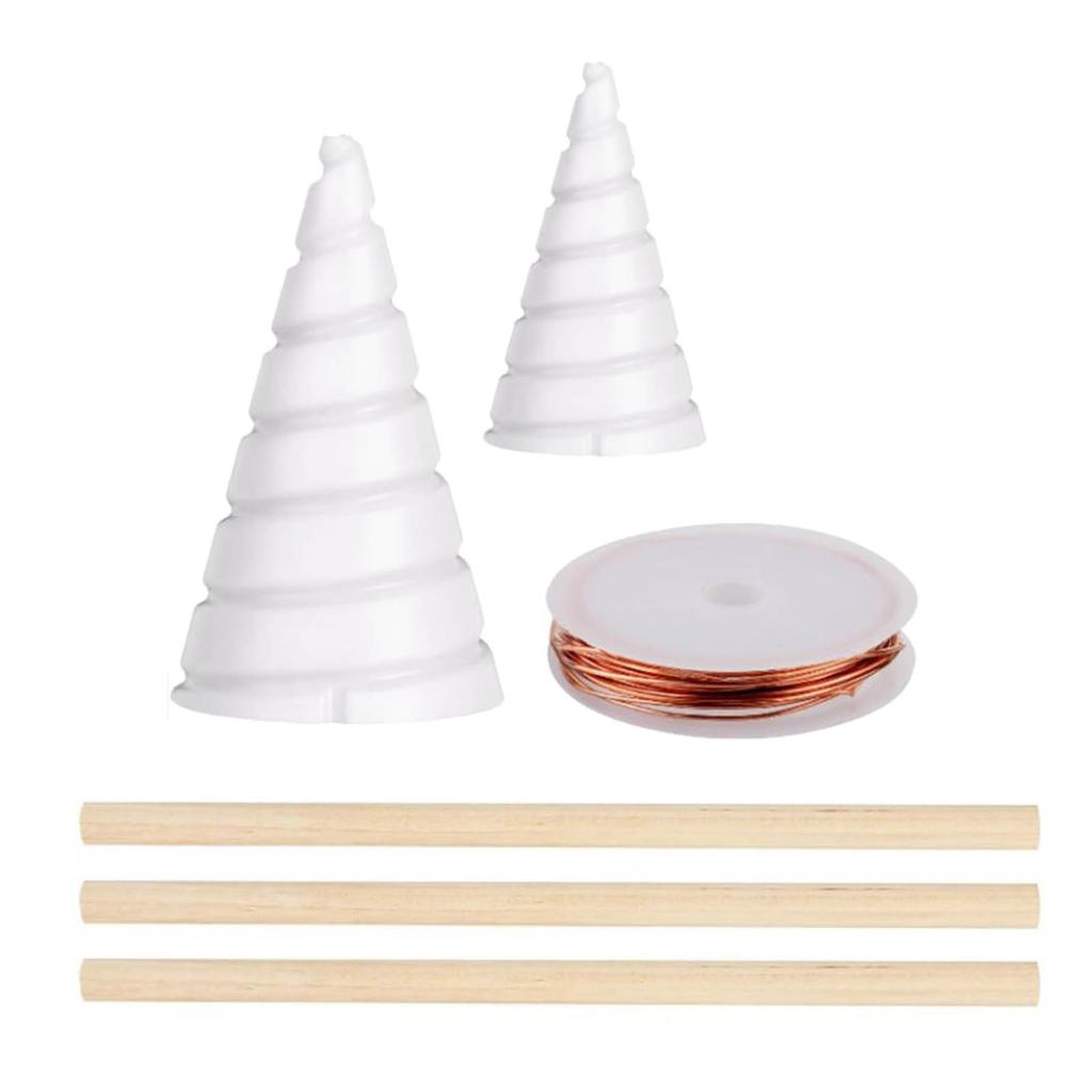 Fibonaccis Coil Winding Jig for Electroculture Gardening Copper Wire Antenna Jig for Gardening Growing Plant Vegetables