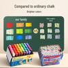 Enmi Dustless High-Color Safe Blackboard Chalk for Teachers and Students