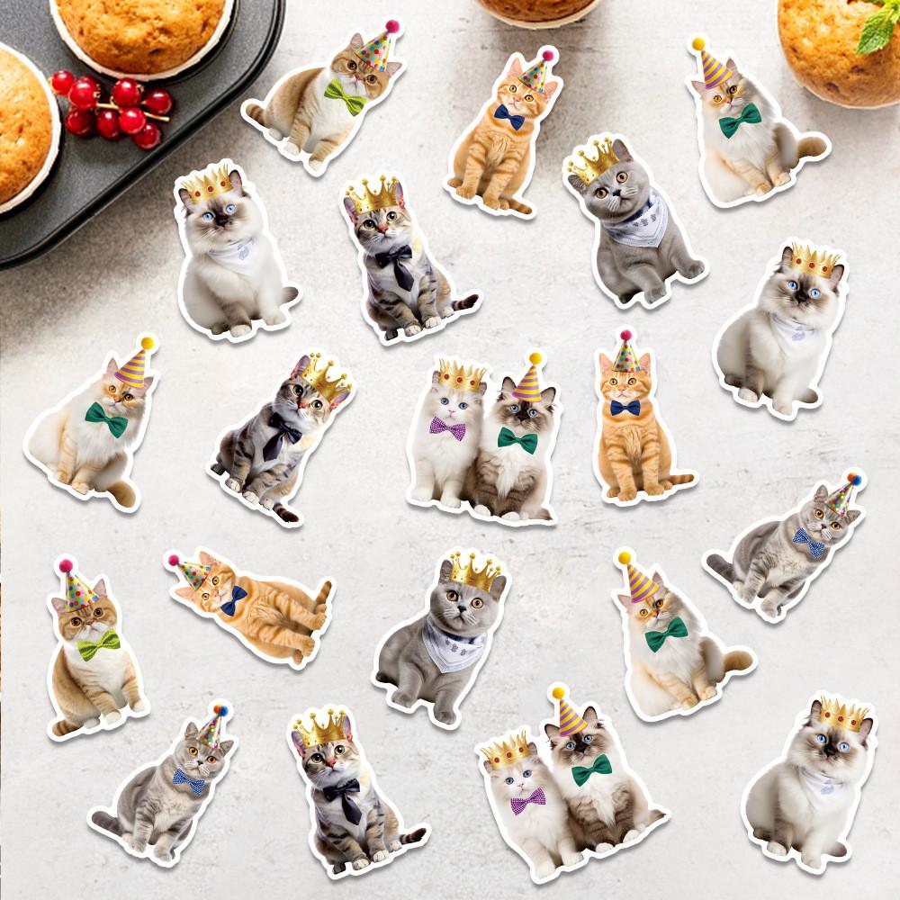 Cat Themed Pet Confetti Birthday Party Desktop Decoration Props Throwing