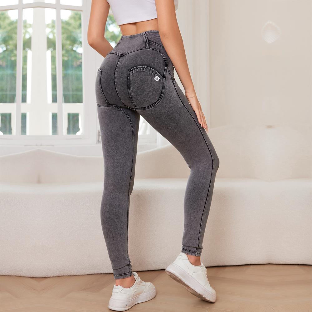 Shascullfites Melody Lässig Sexy Klassische Denim-Hose Mode Hohe Taille Hohe Qualität Po-Lifting Stretch Skinny Damenjeans