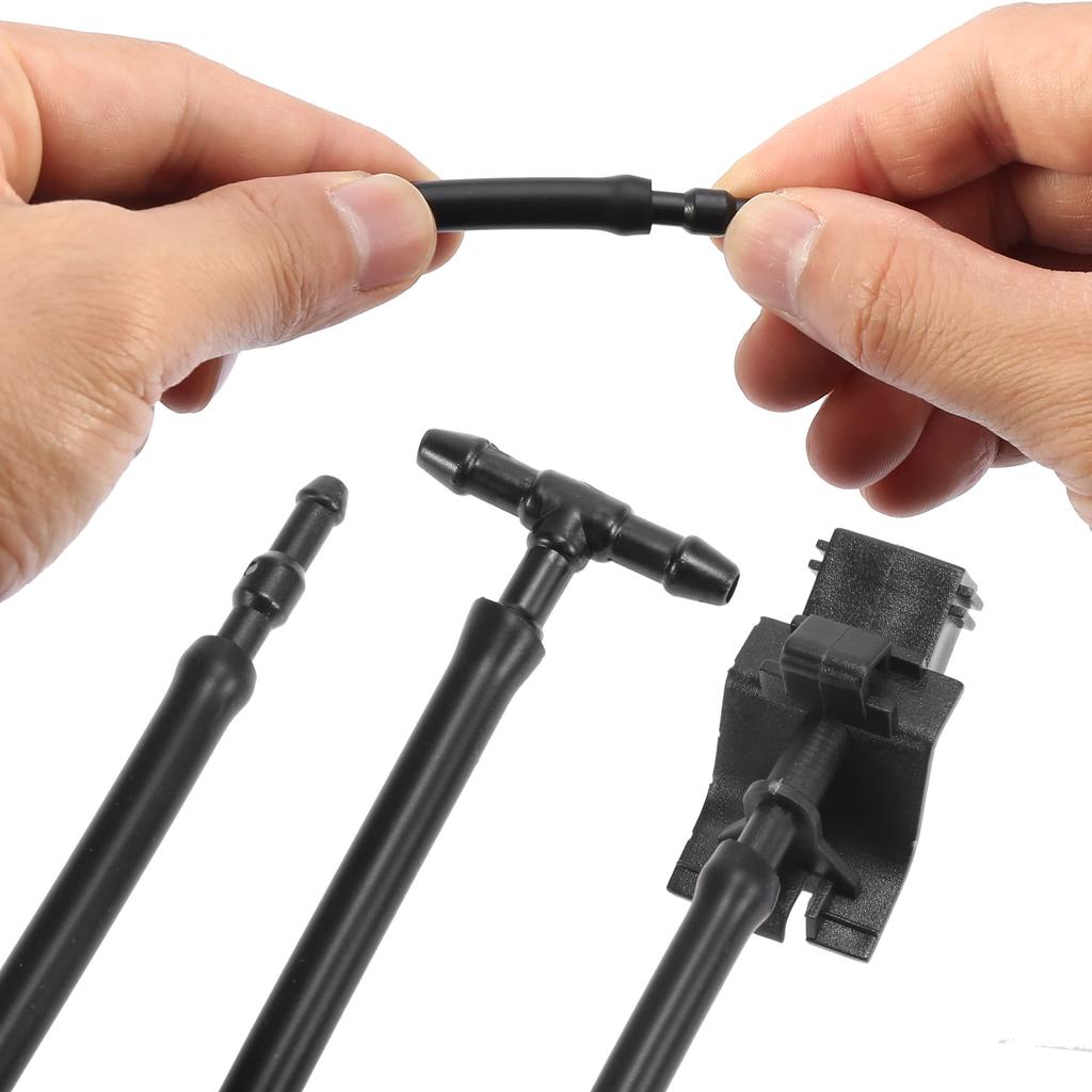 X AUTOHAUX Spolarmunstycke 2m Spolarvätskeslang Ersätter 4 Kopplingar 85381-12300 Kompatibel med Toyota Scion Lexus 7st