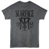 Scarface Movie TM Crest 1983 Men's T Shirt Al Pacino Cuban Drud Lord