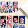 IR19 Miku Nino Itsuki Nakano Case for Motorola E22S E7 G6 G7 G8 G9 Plus Power Play G10 G20 G04 E30 E40 E22 E20 E13 E15 G22 G23 G05 G75 G35 G55