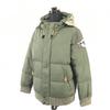 Nike 75% Down Jacket Women S Khaki Mods Coat Removable Fur
