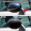 Rearview Mirror Caps Cover Glossy Black Sticking Compatible With BMW/MINI COOPER R55 R56 R57 R58 R60(Gloss Blcak)