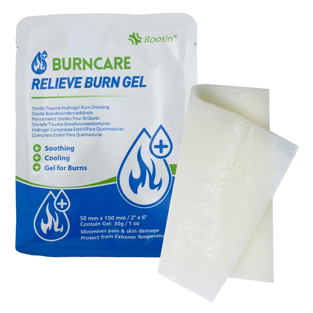 Burn Gel Sterile Hydrogel Dressing 5 x 15 Burncare - For Burns 1 Piece