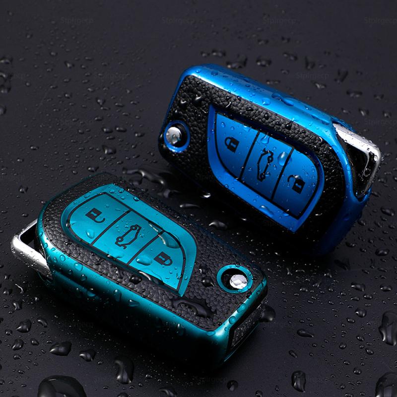 HOT Leather TPU Car Key Case Cover For BMW X1 X3 X5 X6 Series 1 2 5 7 F15 F16 E53 E70 E39 F10 F30 G30 G38 Car Key Shell