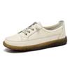 Fashion Genuine Leather Soft Sole Outdoor Summer Walking Vulcanized Shoes Women Jogging Sneakers Woman Flat Trainers Fitness Footwear