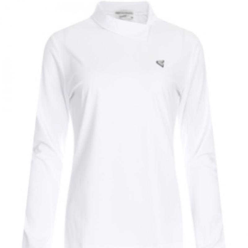 Shop   Women Half Neck Golf Wear Long Sleeve Tee Black Lb Wsh 227