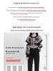 2025 Spring Women's High-Waist Black Slimming Petite Cigarette Jeans