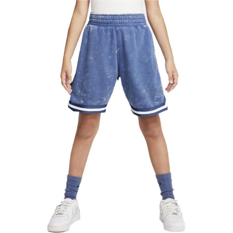Nike Dna Culture Of Basketball Big Fleece Basketball Shorts Kids Shorts Blue FV0309-461