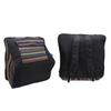 Accordion Backpack Ethnic Style Cotton Fabric Water Proof Shoulder Bag 48‑120 Bass Instrument Bag fo