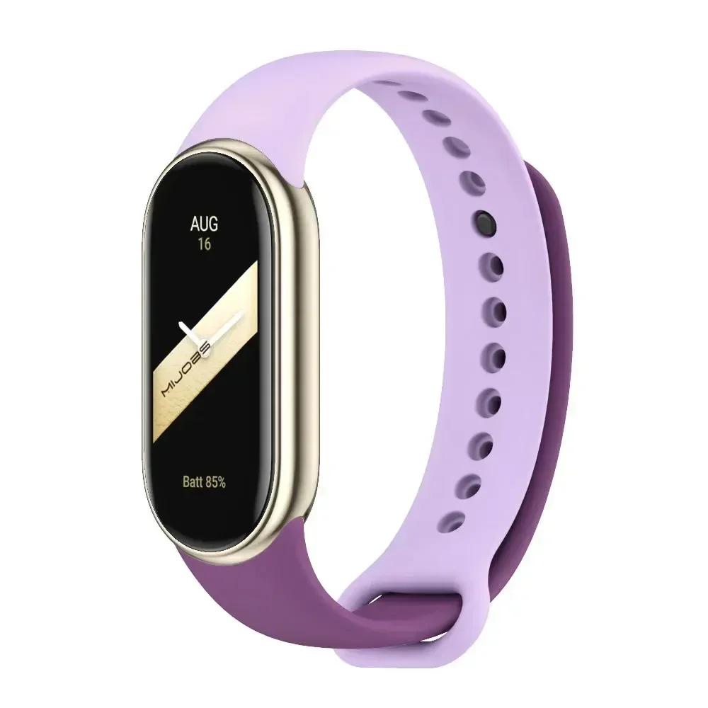 Strap for Xiaomi Mi Band 8/8 NFC Bracelet Silicone Wrist Miband 8 NFC Replacement pulsera correa Sport Strap for Mi Band 8