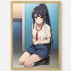 Anime Sakurajima Mai Poster HD Art Sticky Wall Waterproof Home Living Room Bedroom Bar Aesthetic Decoration