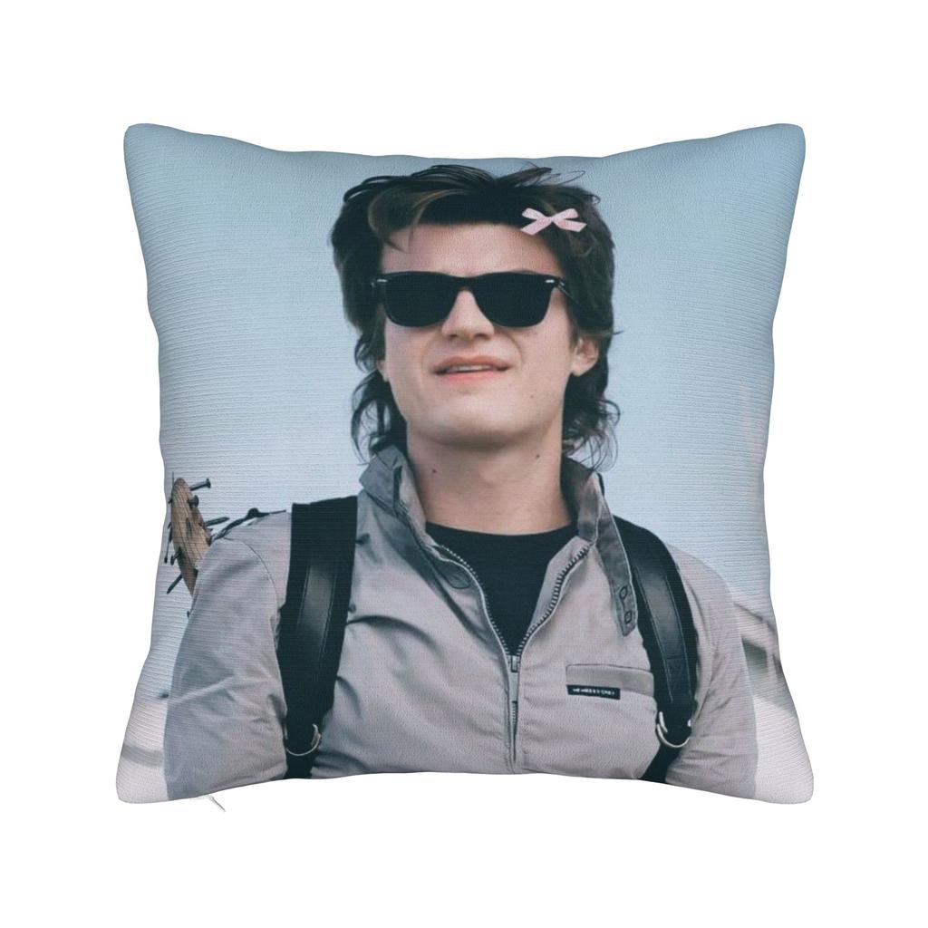 Home Decorations Steve Harrington The Babysitter Pillowcase Merch  Pillow Covers Square Multi Size