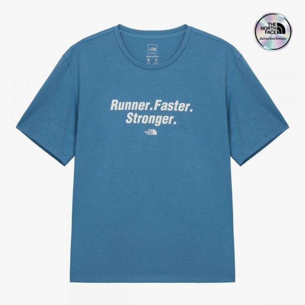 The North Face Men S Motion Short Sleeve Tee Ocean Blue nt7uS16c OCEAN BLUE/090