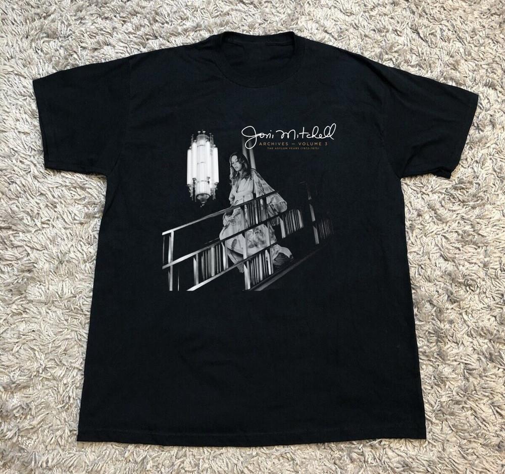 RARE! Joni Mitchell Black Cotton all size S-5XL Unisex Shirt HT220 Unisex T-Shirt XXXXL