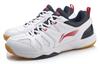 Li Ning Swirl V2 Rubber Multicolor Cushioning Slip Resistant Support Lightweight Low Top Badminton Shoes Unisex White AYTP029-3