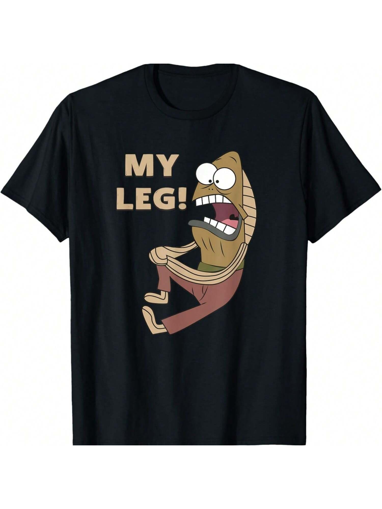 Camiseta Mademark x Bob Esponja - Fred el Pez - ?Mi Pierna! S