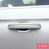 Chrome Car Door Handle Strip + Bowl Cup Cover Trim For 2018- Ford Expedition
