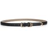 Thin Waist Belt Versatile Decorative Belt Casual Dress Jeans Belt  For Daily Wear