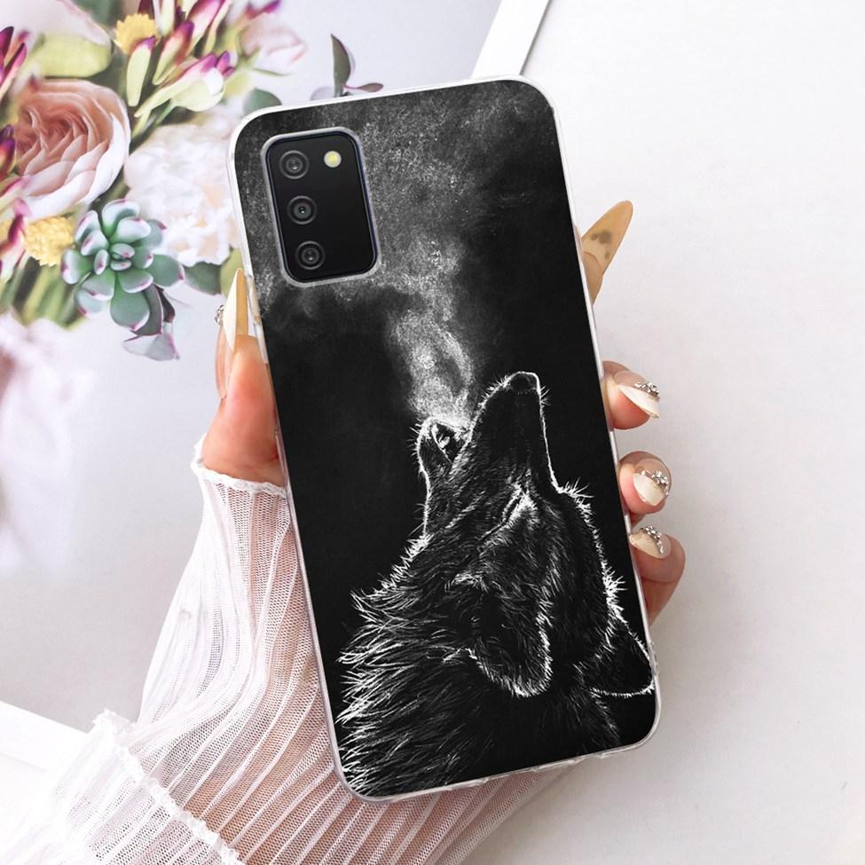 Clear Cover For Samsung A03s Case Cute Fashion Butterfly Funny Painted Casing For Samsung Galaxy A03s SM-A037F SM-A037M SM-A037G