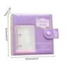 40-Pocket 3 Inch Photo Album Pictures Storage Card Holder Photocard Binder 3-ring Mini Idol Cards Collect Book 20 Pages