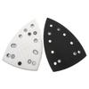 4 Nail 7 Holes Polishing Disc Practical Triangular Hook & Loop Sanding Pad Replacement Plate for DTS 400-REQ