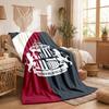 Sunderland Football Print Flannel Blanket Soft Warm Sofa Bed Throw Blanket For Home Office Bedroom