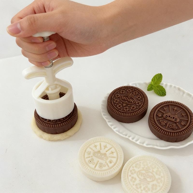 50G 75G Mooncake Mold Plastic Hand Thesis Cookie Cat Pattern Plummers Pastry Decoration Tool Mid Autumn Festival